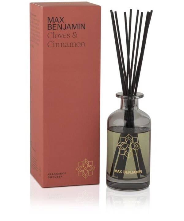 Max Benjamin Diffuser - Cloves & Cinnamon - 150ml | Candles & Diffusers | Diffusers | The Elms