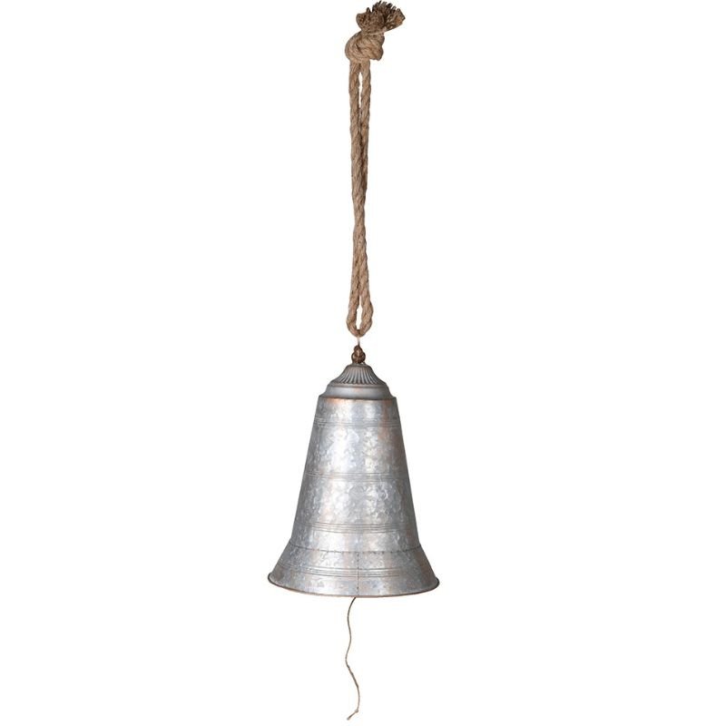 Large Metal Bell Decoration - 95cm | Christmas | Christmas Decorative Accessories | The Elms