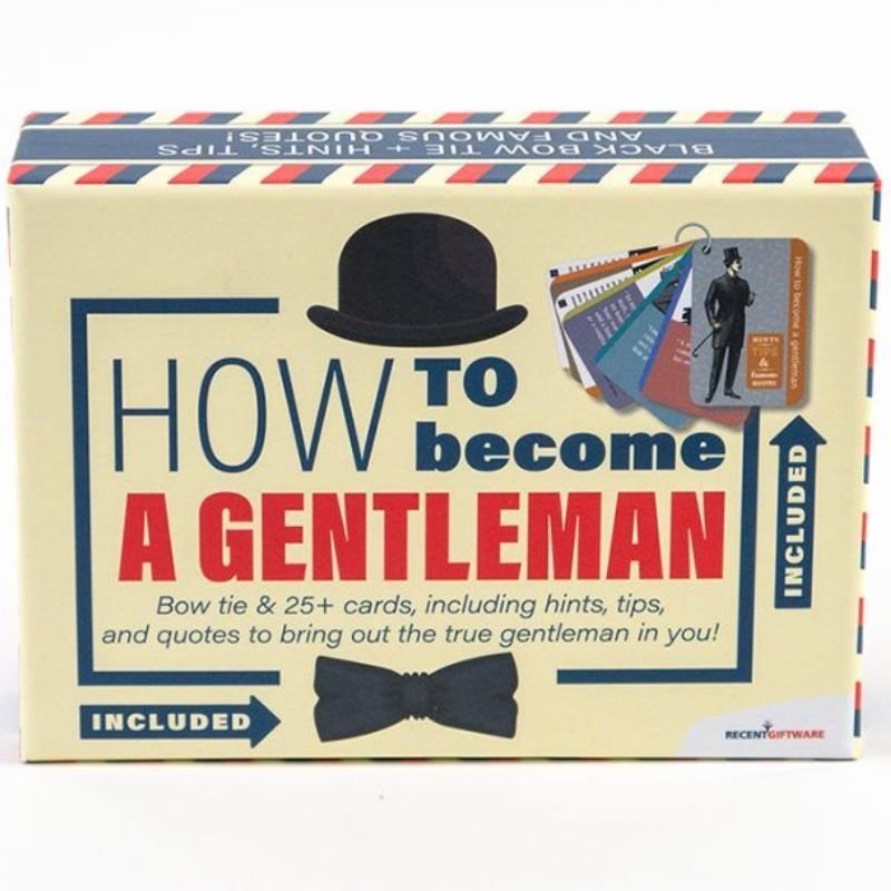 How to Become a Gentleman Cards | Gifts | Puzzles & Games | The Elms