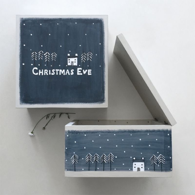 Christmas Eve Keepsake Box - 21cm x 12cm | Christmas | Christmas Decorative Accessories | The Elms