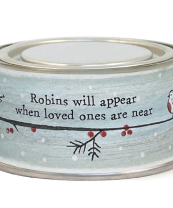 Robins Will Appear Robin Candle - 4.5cm | Christmas | Christmas Candles & Diffusers | The Elms