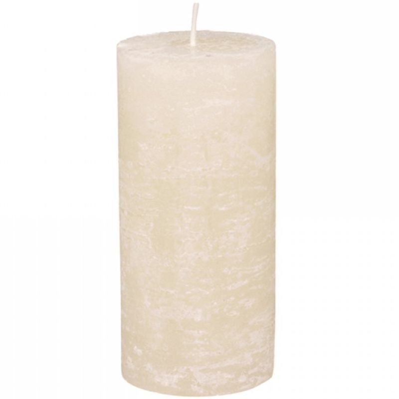 Macon Nude Unscented Pillar Candle - 15cm | Candles & Diffusers | Candles | The Elms