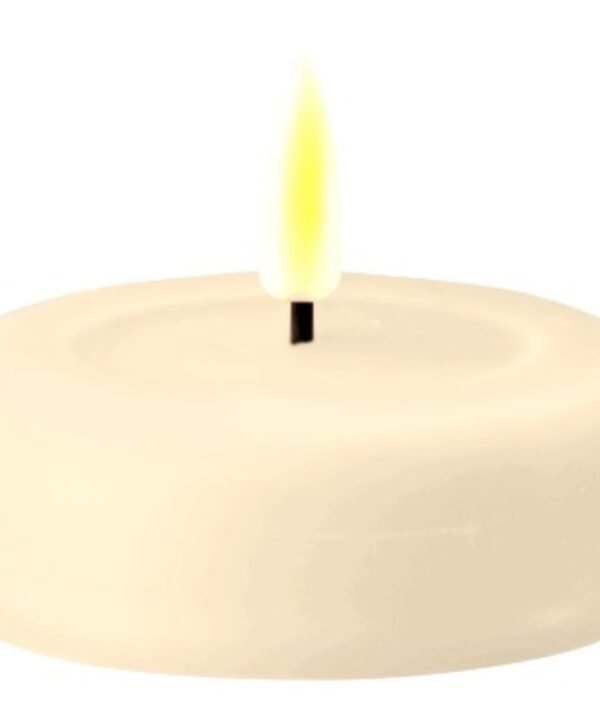 Deluxe Homeart Cream LED Tealight - 6.1cm x 4.5cm | Candles & Diffusers | Candles | The Elms