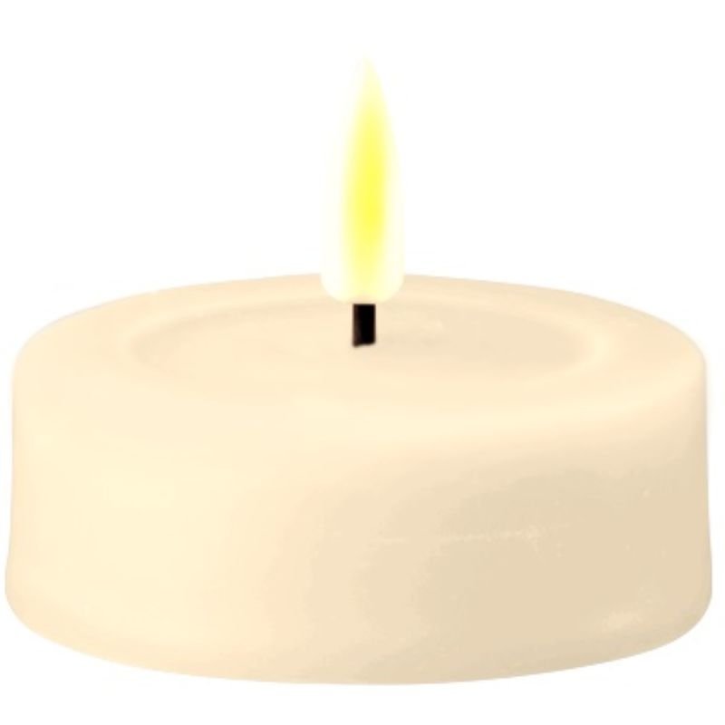 Deluxe Homeart Cream LED Tealight - 6.1cm x 4.5cm | Candles & Diffusers | Candles | The Elms