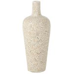 Lauwra Cement White Vase - 60cm | Decorative Accessories | Decorative Objects | The Elms