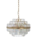 Desire Brushed Gold Pendant Lamp - 35cm | Ceiling Lights | Pendant Lamps | The Elms