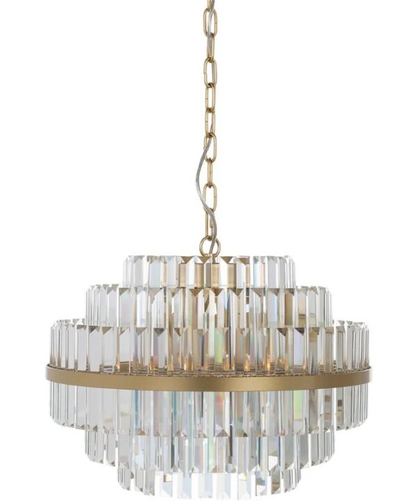 Desire Brushed Gold Pendant Lamp - 35cm | Ceiling Lights | Pendant Lamps | The Elms