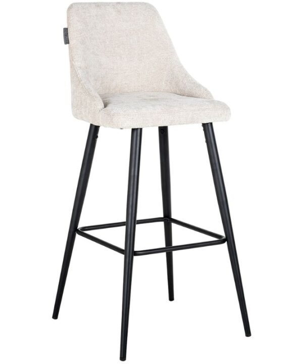 Brooke Cream Unicorn Barstool - 78cm | Dining Room | Bars & Barstools | The Elms