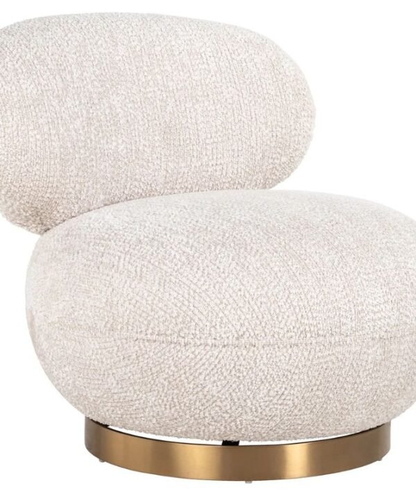 Jace Lovely Cream Swivel Armchair | Living Room | Accent Chairs | The Elms