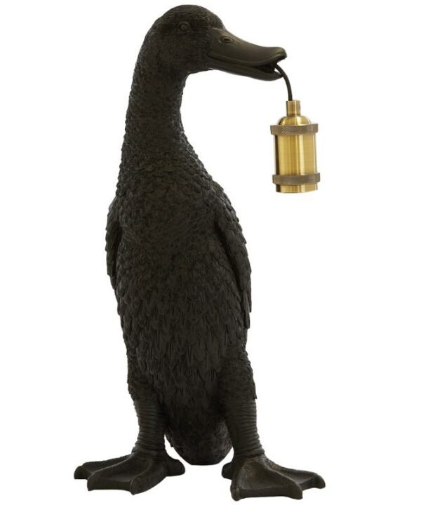 Duck Black Table Lamp - 48.5cm | Lamps | Table & Desk Lamps | The Elms