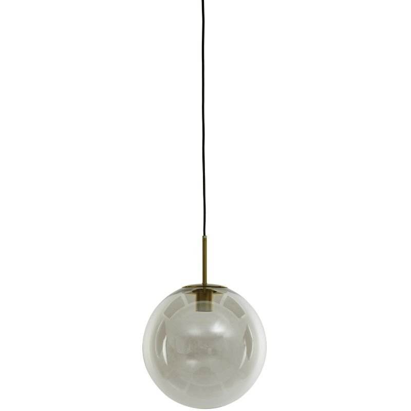 Medina Antique Bronze Glass Pendant Light - 40cm | Ceiling Lights | Pendant Lamps | The Elms