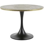 Rickerd Antique Bronze Black Side Table - 61cm x 41cm | Living Room | Coffee Tables & Side Tables | The Elms