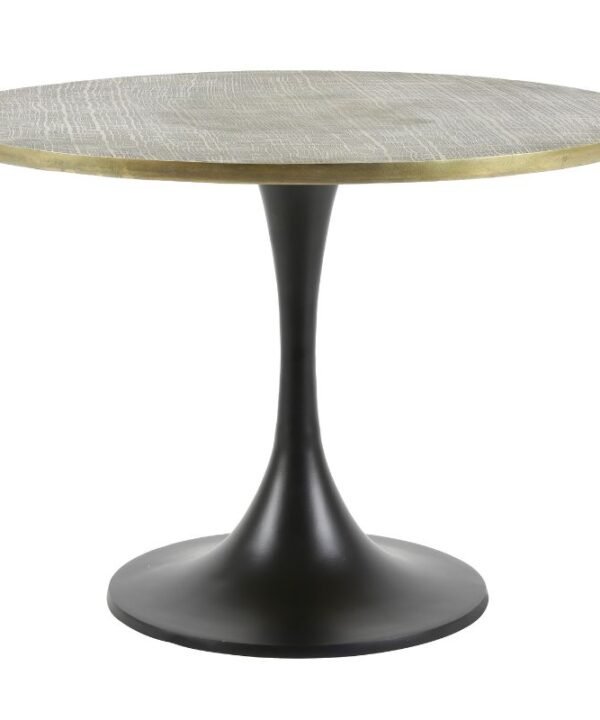 Rickerd Antique Bronze Black Side Table - 61cm x 41cm | Living Room | Coffee Tables & Side Tables | The Elms