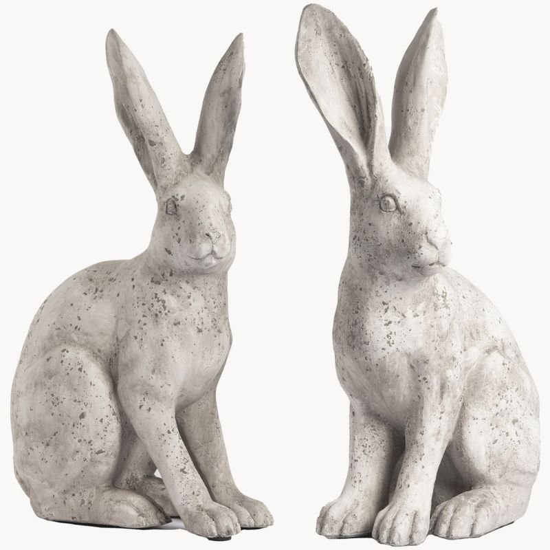 Birkdale Sitting Bunnies - 48cm | Decorative Accessories | Decorative Objects | The Elms