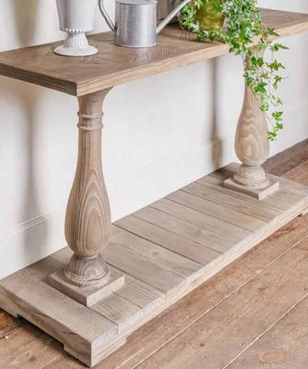 Lulworth Console Table - 145cm x 40cm x 75cm | Living Room | Sideboards & Consoles | The Elms