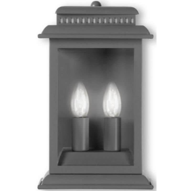 Belgrave Charcoal Carriage Light - 35cm | Garden Lighting | Wall Lights | The Elms