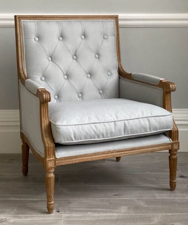 Louis XVI Oak Armchair | Living Room | Accent Chairs | The Elms