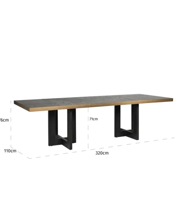 dining table cambon dark coffee