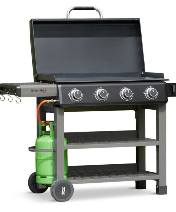 Grillstream SmashGrill 4 Burner Matte Black - Image 5