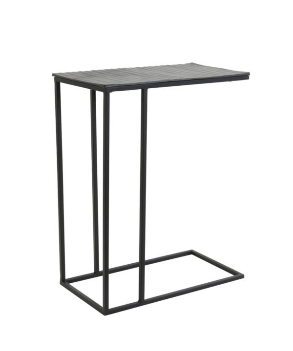 side table matt black