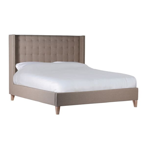 Biscuit Buttoned 6ft. Super King-size Bed