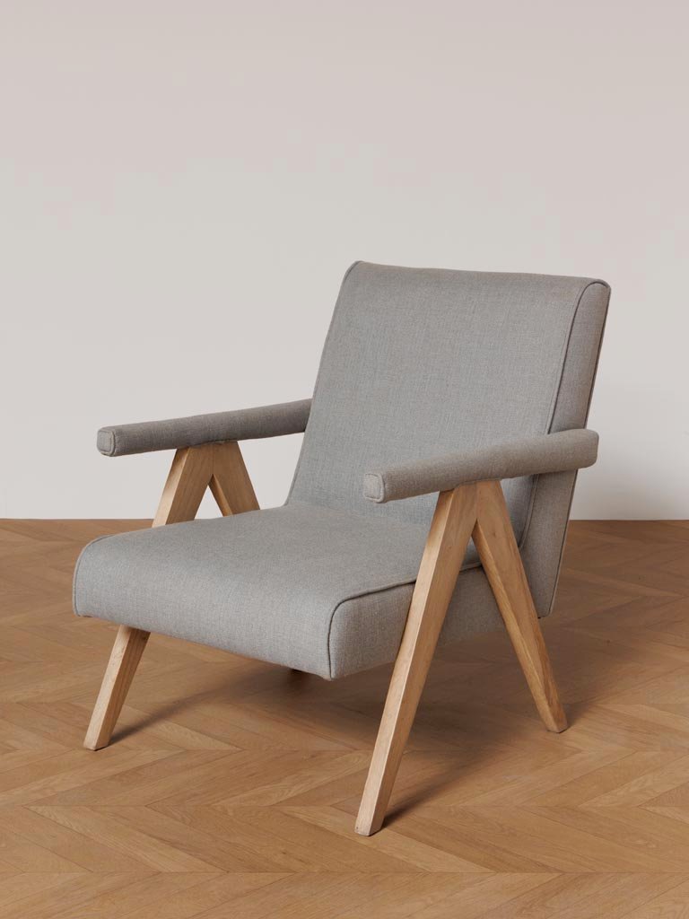 Grimaud Arm Chair Grey